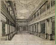 Wortmann Christian Albrecht Perspective View of One of the Librarys Rooms  - Hermitage